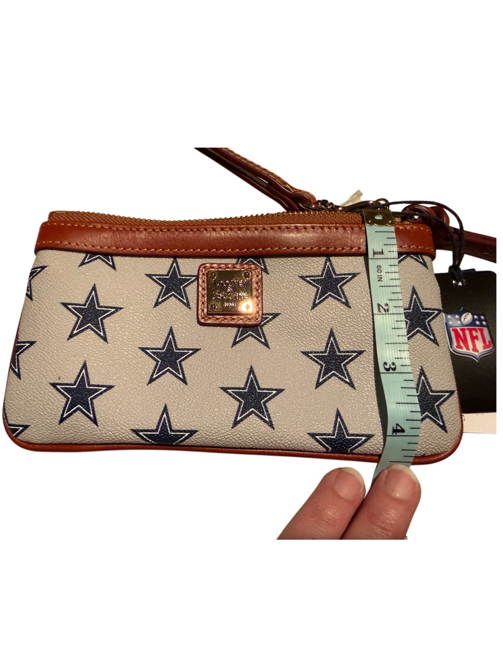 Dooney & Bourke Dallas Cowboy’s Wristlet (8”x4.5”) - Picture 2 of 10